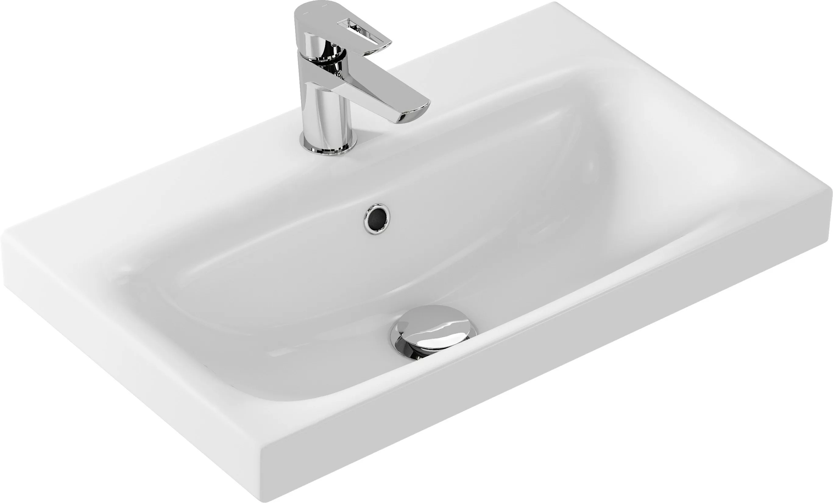 

Раковина Cersanit Moduo slim UM-MOD60SL/1 60, Белый