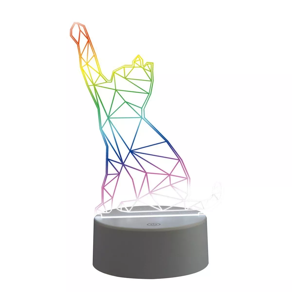 

Фигурка светодиодная «Кошка» 25,5x13.5см Uniel ULI-M501 RGB/3AAA Catty/White UL-00007419