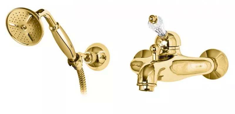 

Смеситель для ванны Cezares Vintage VINTAGE-VDM-03/24-Sw золотой