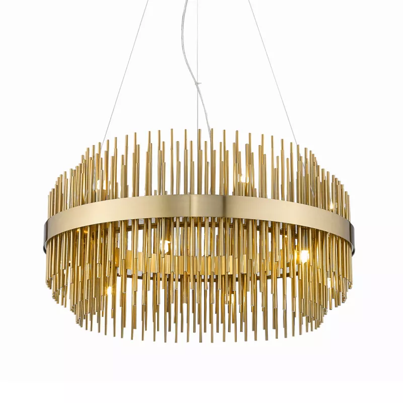 

Подвесная люстра Delight Collection 68069 P68082-12 ant. brass