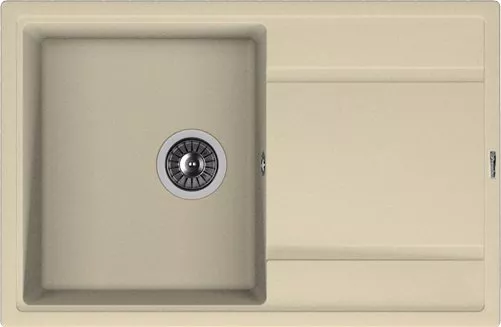 Гранитные мойки  Santehnika Room Мойка кухонная Florentina Липси 780 шампань