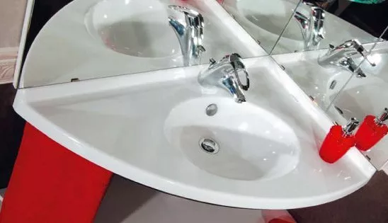 

Мебельная раковина Aquanet Корнер 88 см (00158989, Белый