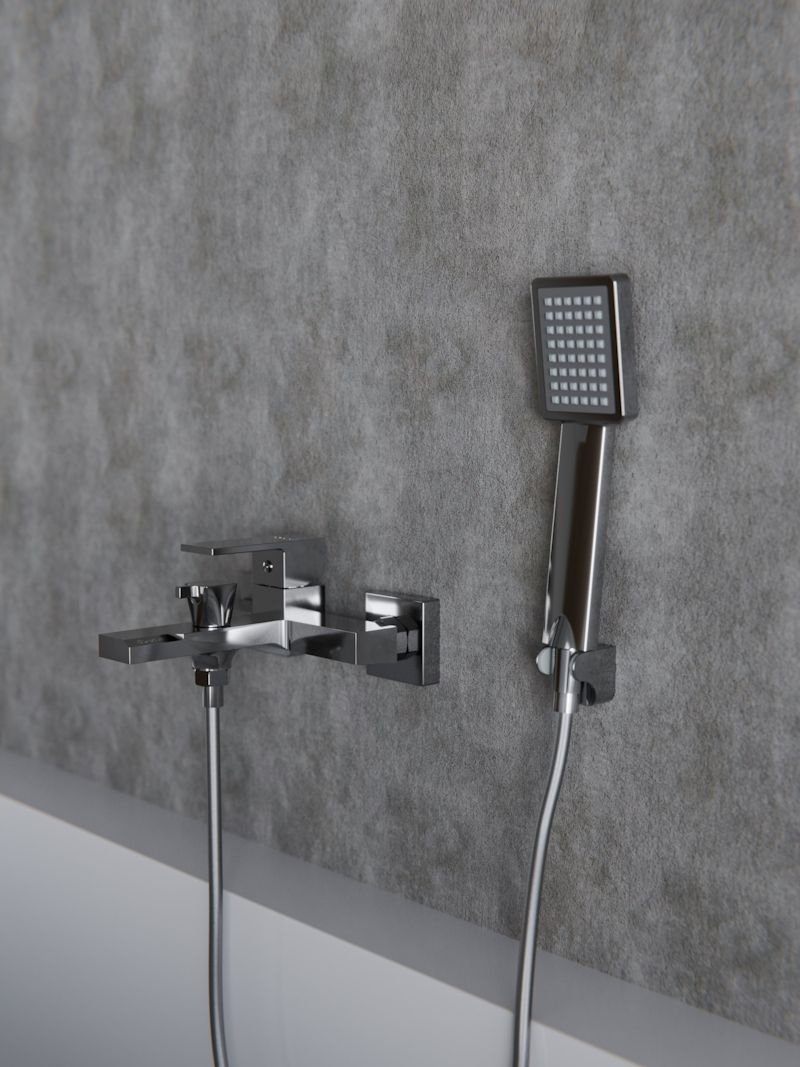 

Cмеситель для ванны Knotlor KN-22, хром