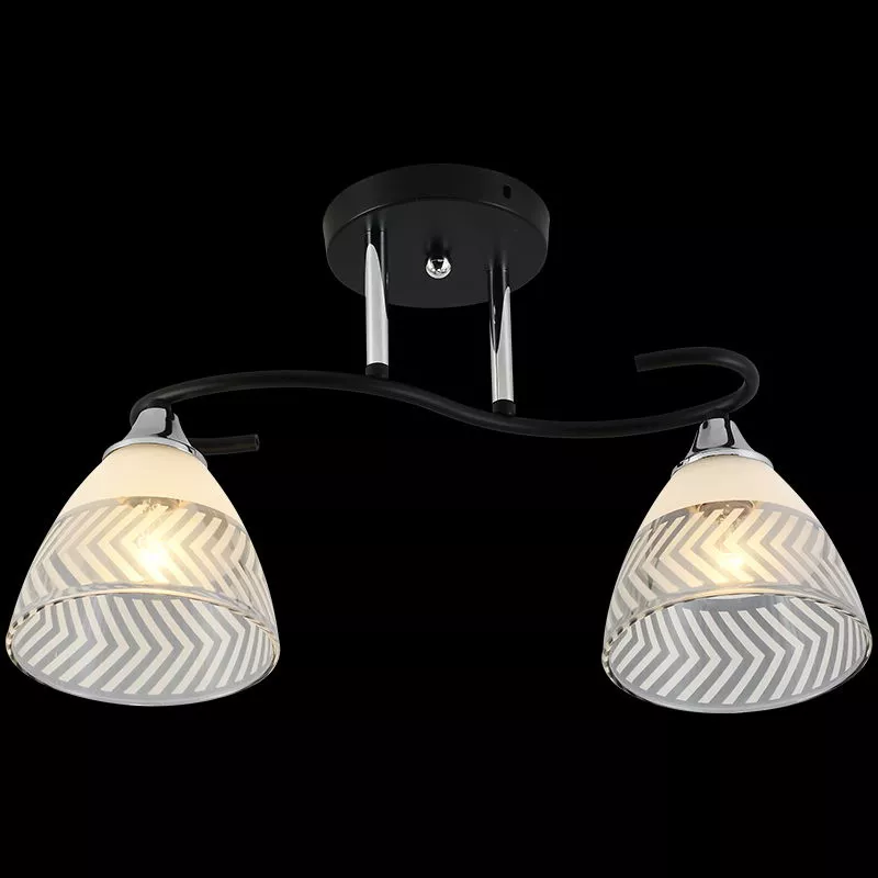 

Люстра на штанге Reluce 11391-0.3-02B BK+CR