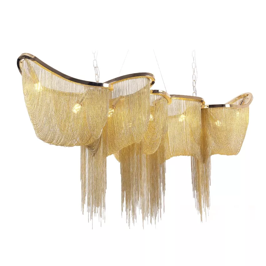 

Подвесная люстра DeLight Collection Stream AC3029-16 gold