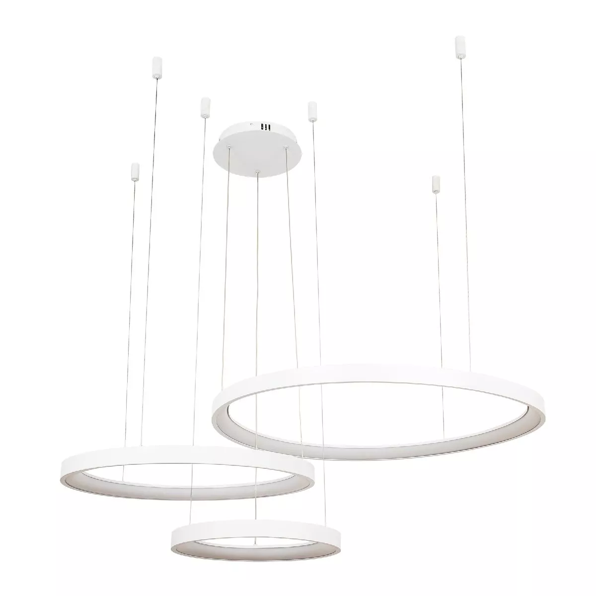 

Подвесная люстра LED4U L8806-800-580-380 WH