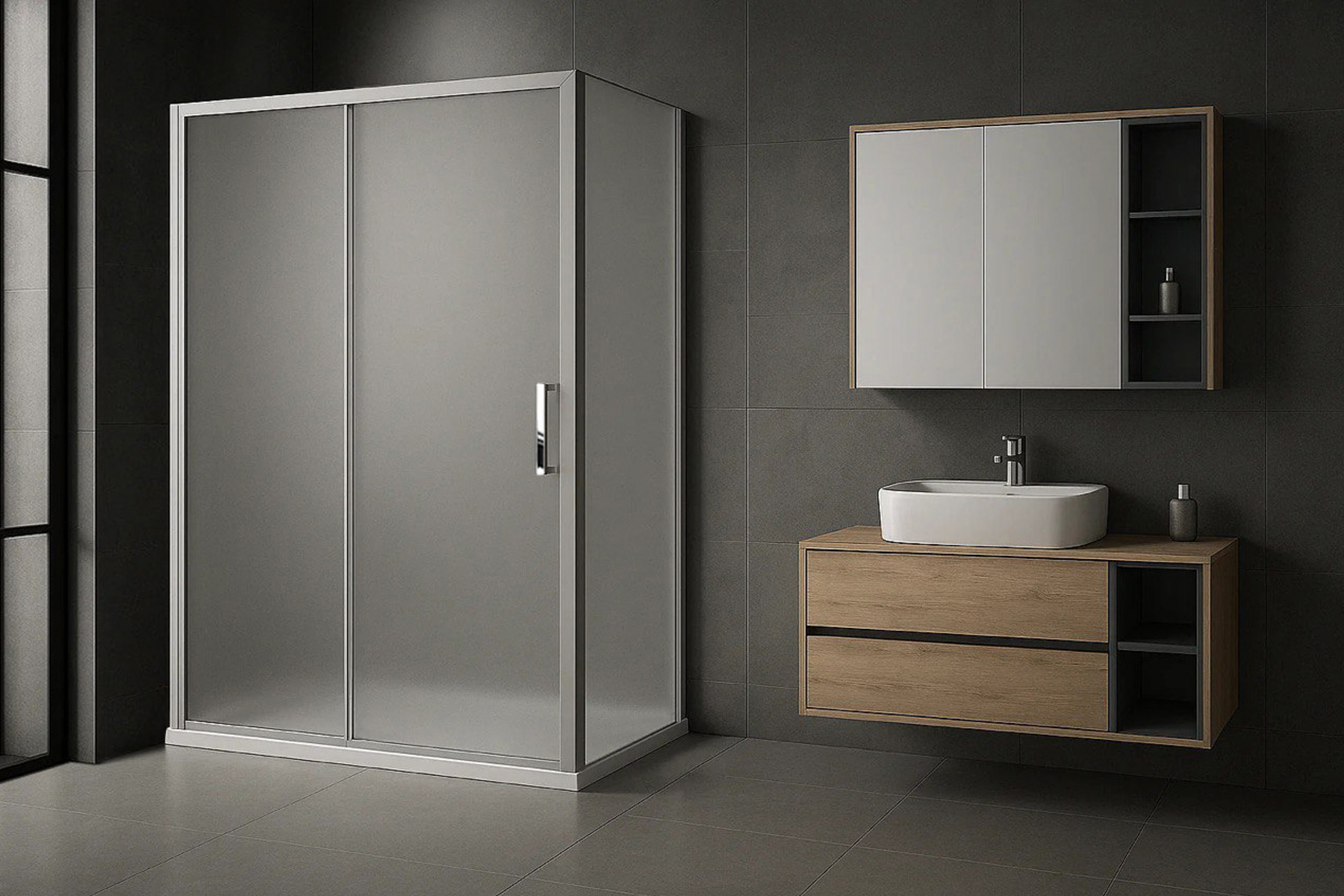 Душевой уголок ACCORD RB 9120HPS-C-ST 120x90x200 матовое 39456₽