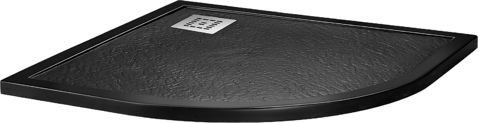 

Поддон для душа BelBagno Uno R 90х90, черный матовый, с сифоном