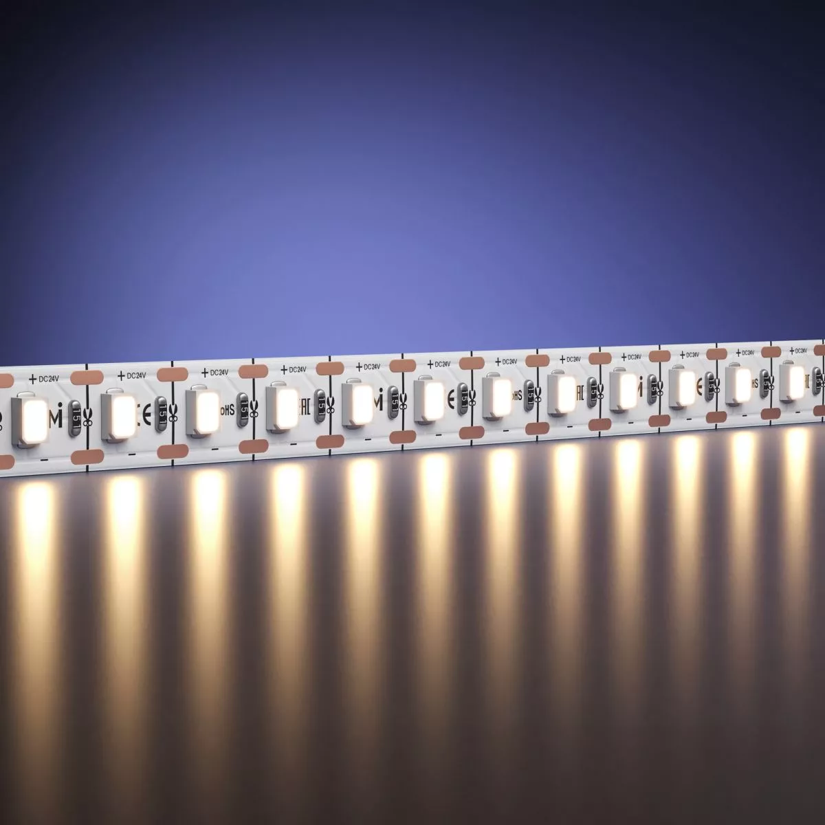 Светодиодная лента Maytoni Led Strip 24В 2835 10Вт/м 3000К 5м IP 20 201277