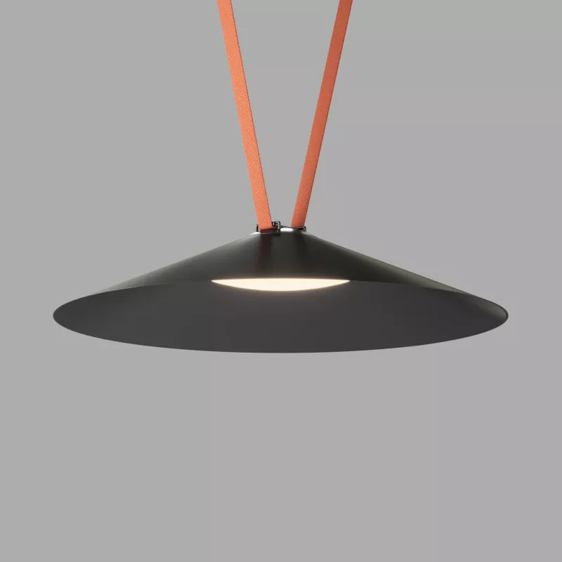 

Трековый однофазный светильник Denkirs Belty Flow DK5569-BK