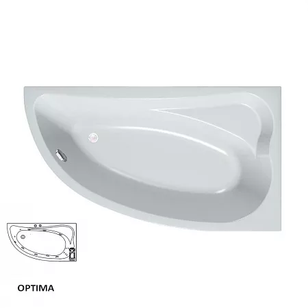 

Акриловая ванна Kolpa San Calando 160х90 левая с гидромассажем