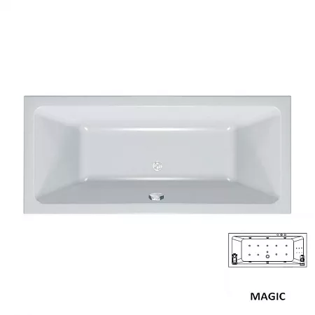 

Акриловая ванна Kolpa San Electra 180х80 с гидромассажем