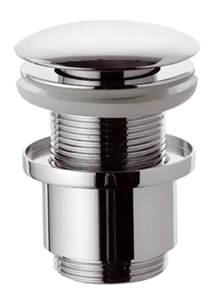 

Remer Донный клапан click-clack короткий без перелива 1 1/4"
