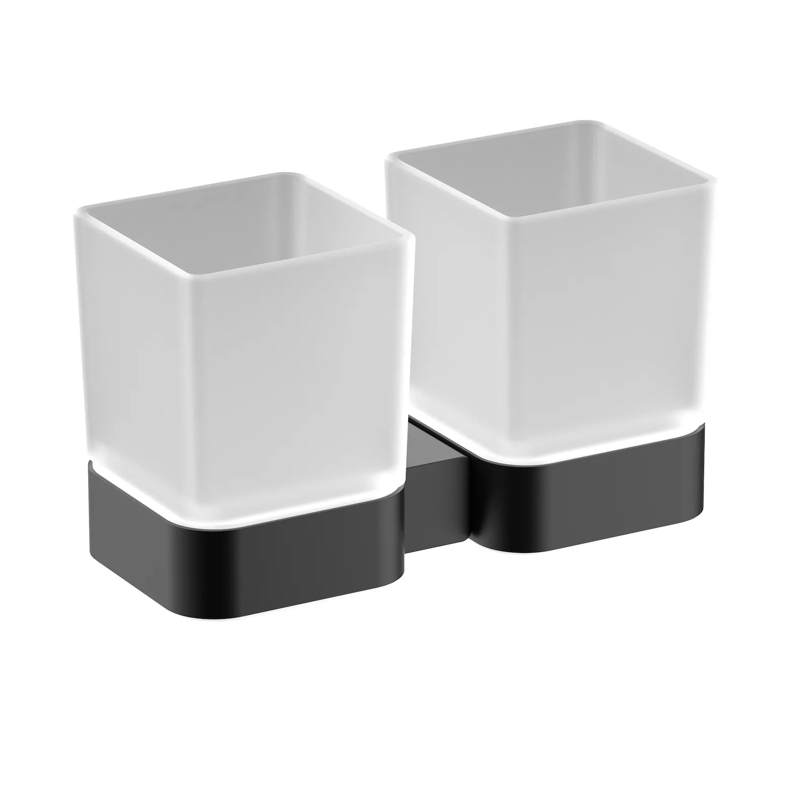 

Стакан для зубных щеток двойной Timo Selene 14034/03 черный