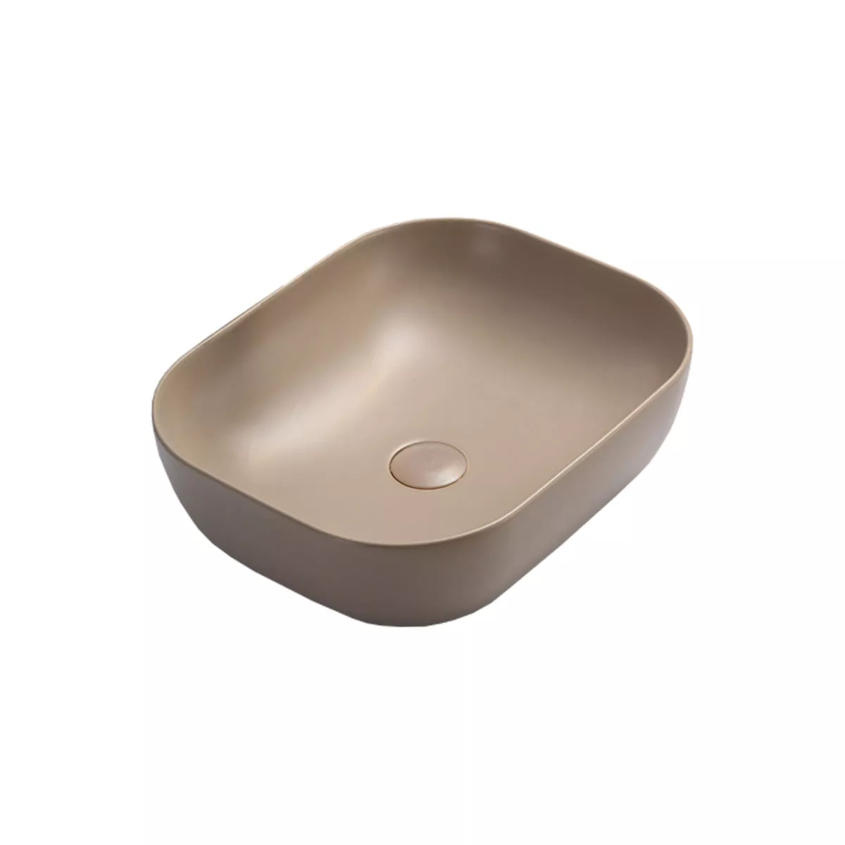 

Раковина Vincea VBS-101MC 51 матовый капучино