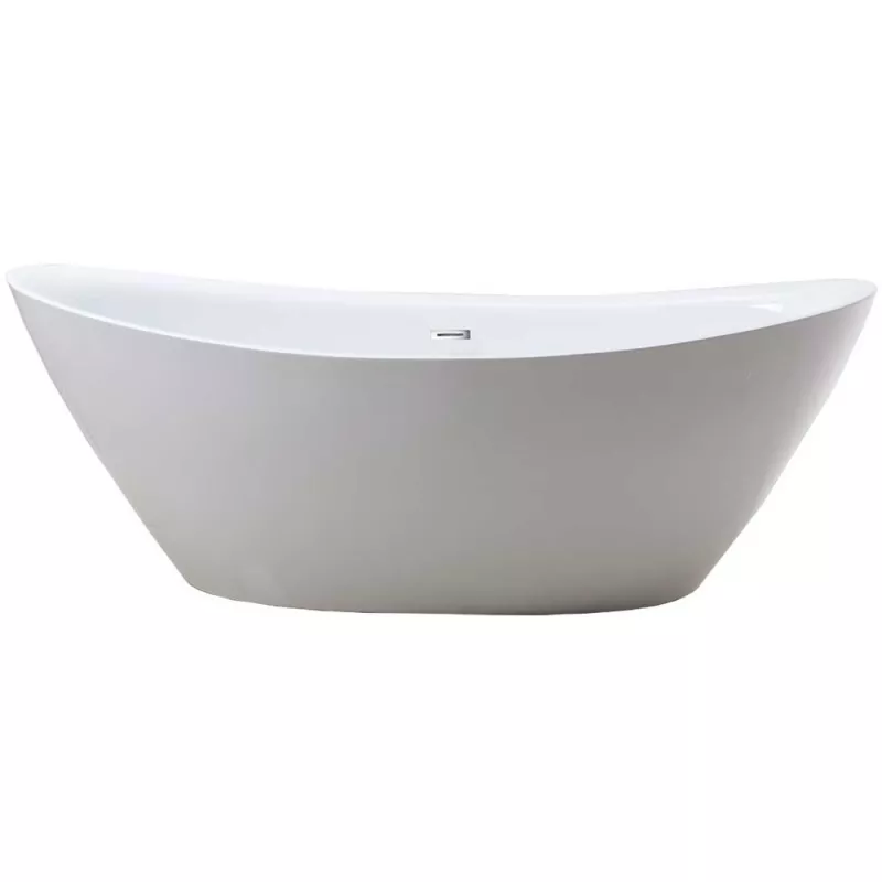 

Акриловая ванна Vincea VBT-203 180x85 см, отдельностоящая, белая, овальная, с каркасом, со сливом-переливом