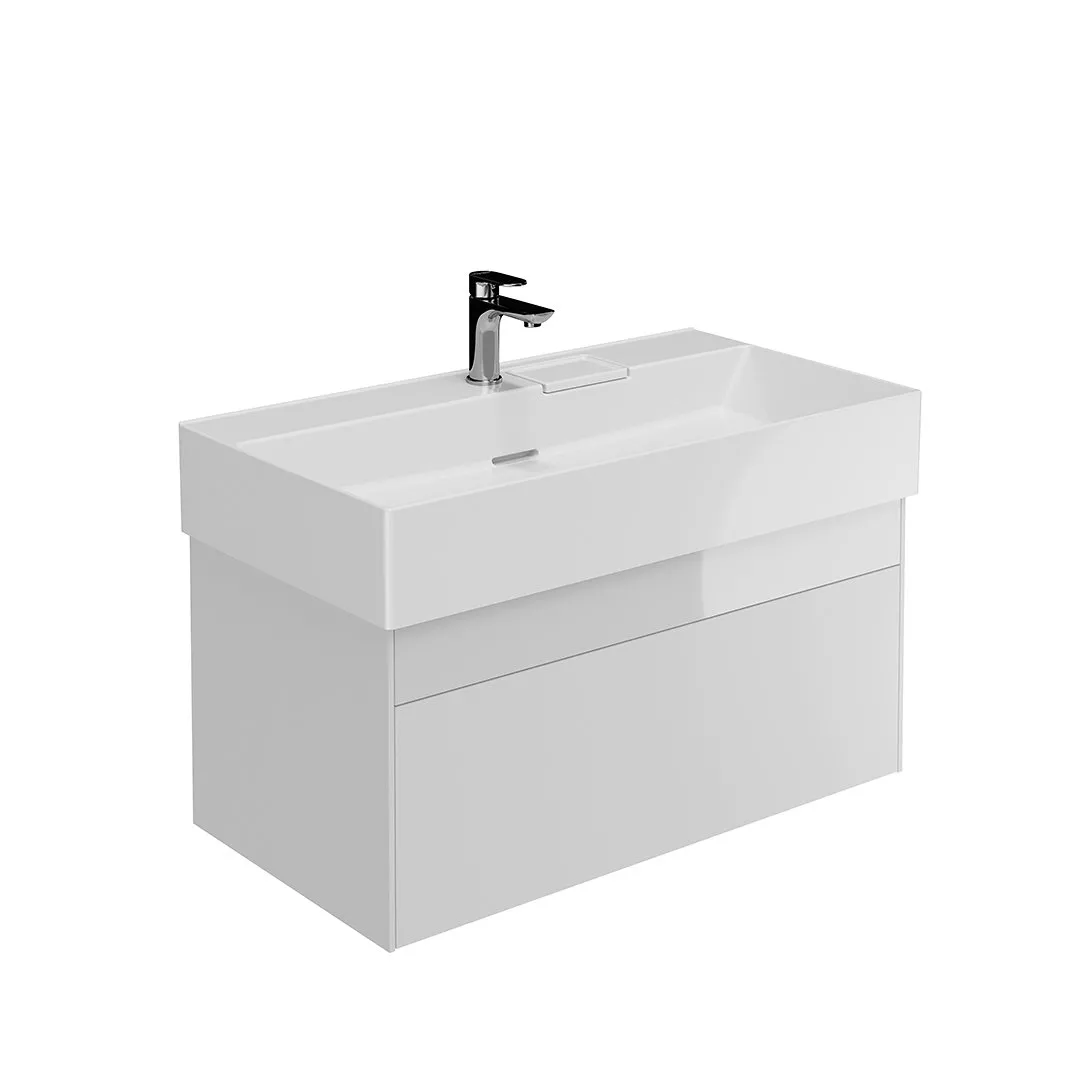 

Тумба под раковину Kerama Marazzi Logica 90 белоснежный