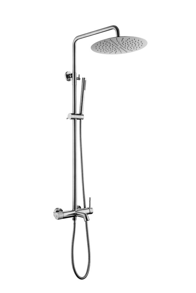 Стойка для душа со смесителем UNO INOX