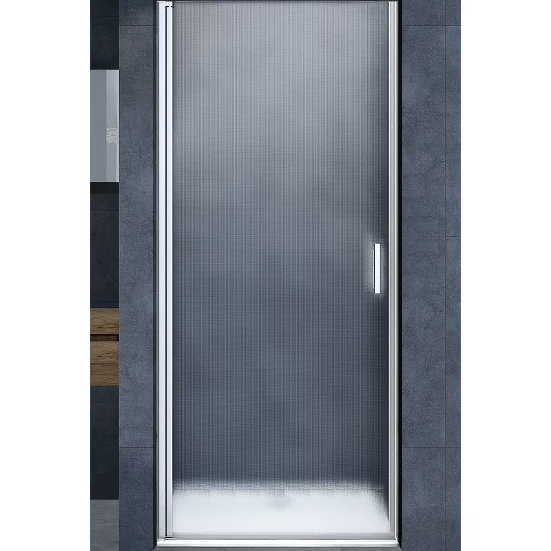 

Душевая дверь в нишу Vincea Alpha VDP-3AL650MT 65 см, стекло текстурное, хром