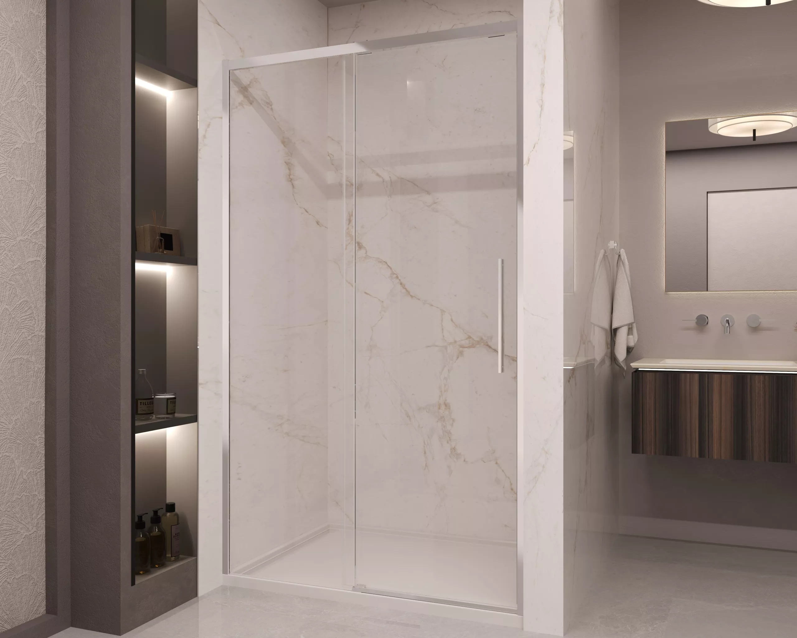 

Душевая дверь Vincea Stella VDS-1ST120CL, 120, хром, стекло прозрачное