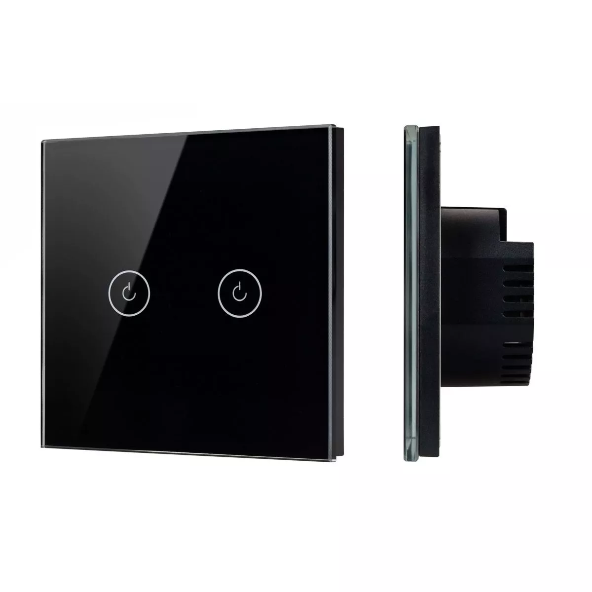   Santehnika Room Выключатель сенсорный Arlight SWT-OMALI-S02-ZB-BK (250V, 10A, Zigbee) 050040