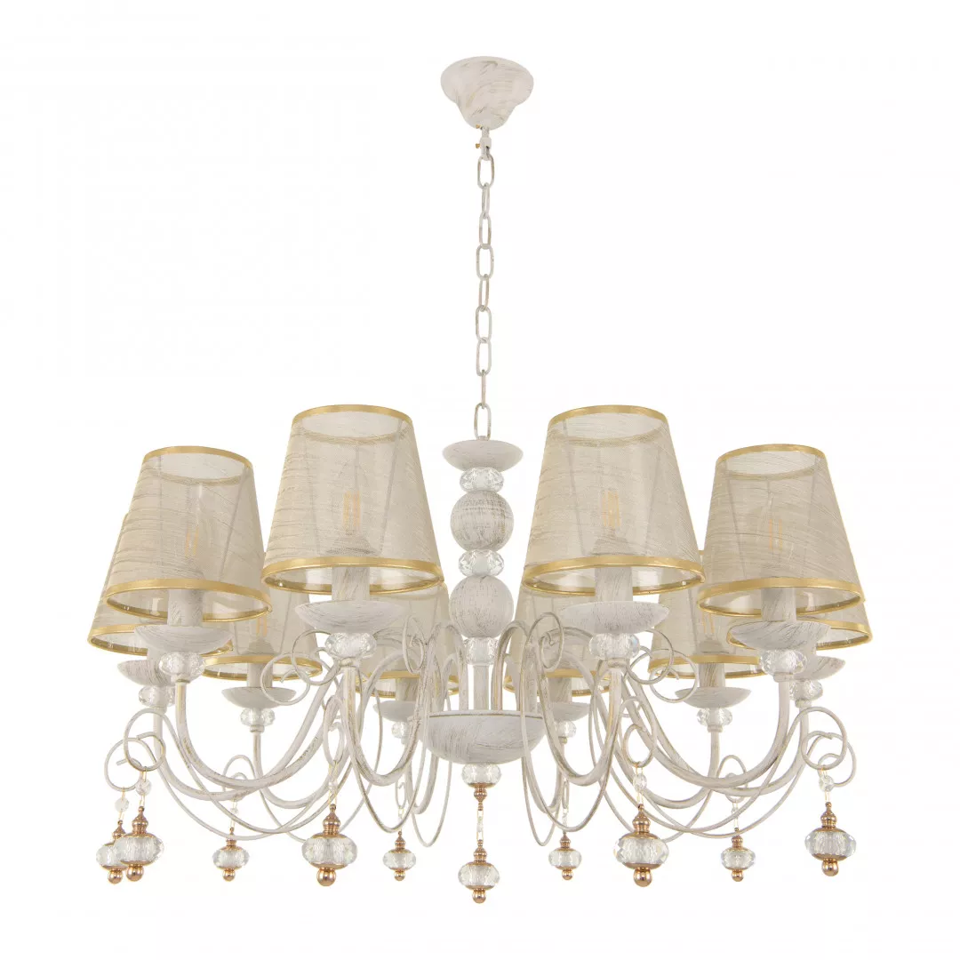 

Подвесная люстра Arte Milano 347620/10 WT+G