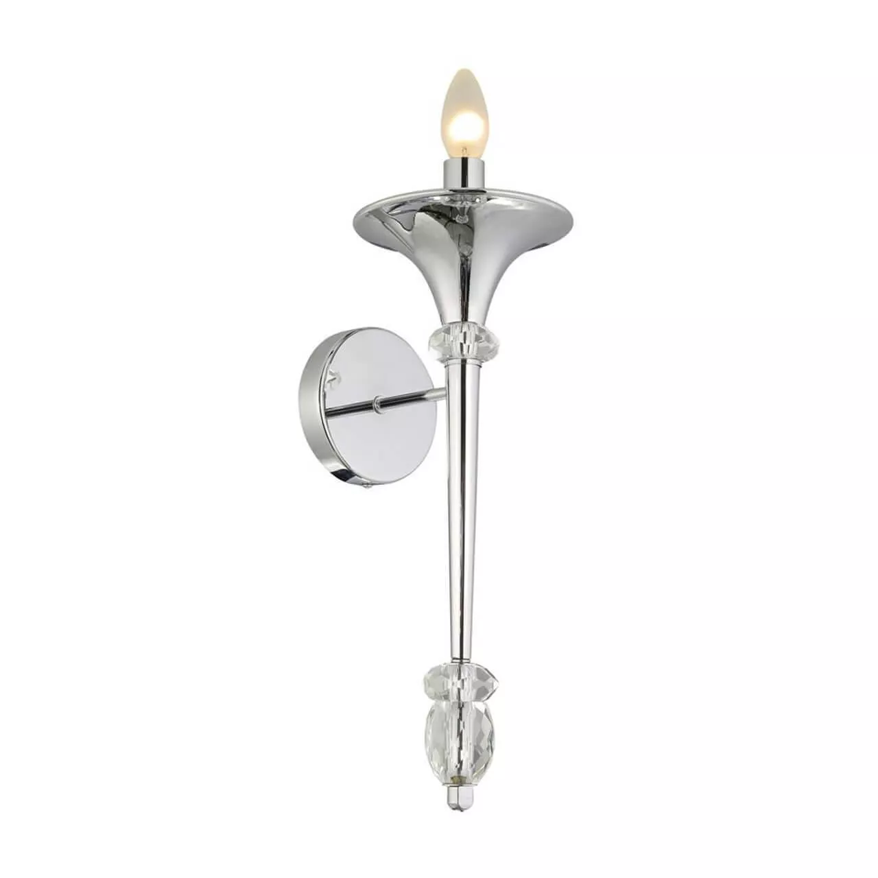 

Бра Crystal Lux Miracle AP1 Chrome