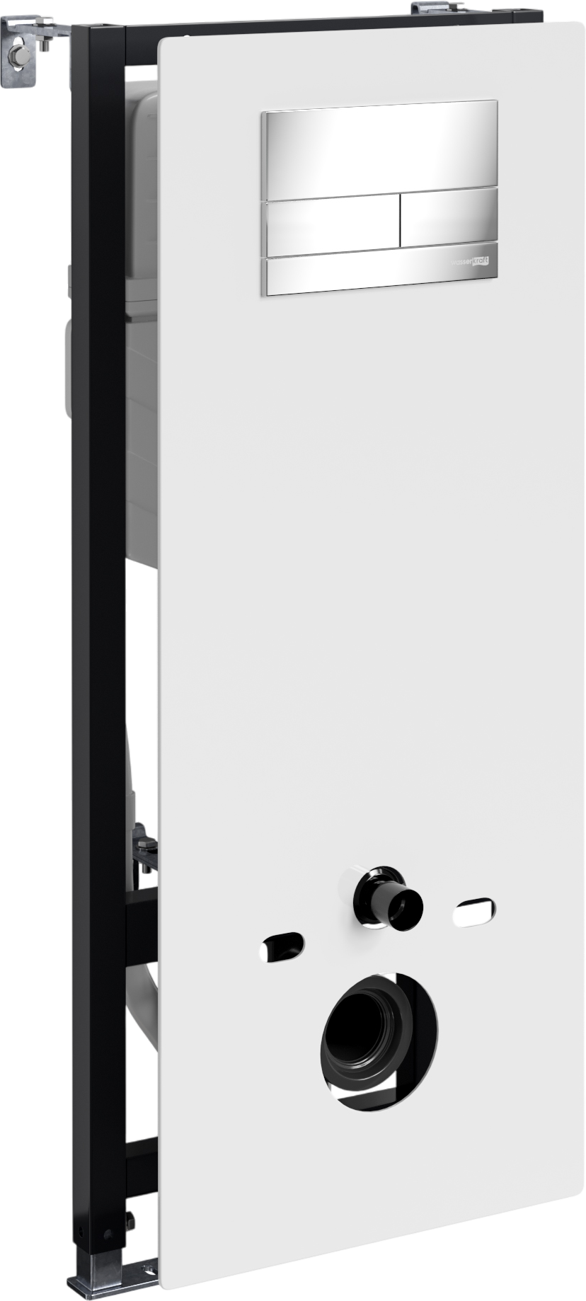 

Система инсталляции для унитазов Wasserkraft Abens 20TLT.010.ME.WH.CH04 с кнопкой смыва хром