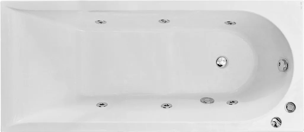 Акриловая ванна AM.PM Spirit V2.0 150x70, с гидромассажем от Santehnika-room