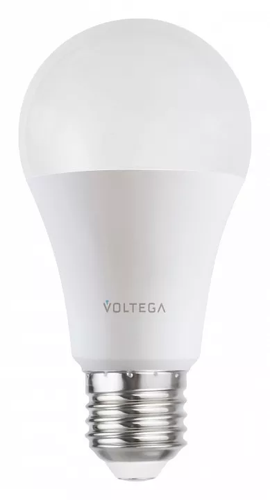 

Лампа светодиодная диммируемая Voltega E27 5W 2700К матовая VG-A60E27cct-WIFI-9W 2429