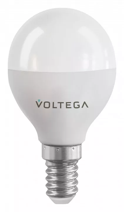 Лампа светодиодная диммируемая Voltega E14 5W 2700К матовая VG-G45E14cct-WIFI-5W 2428 - фото 1