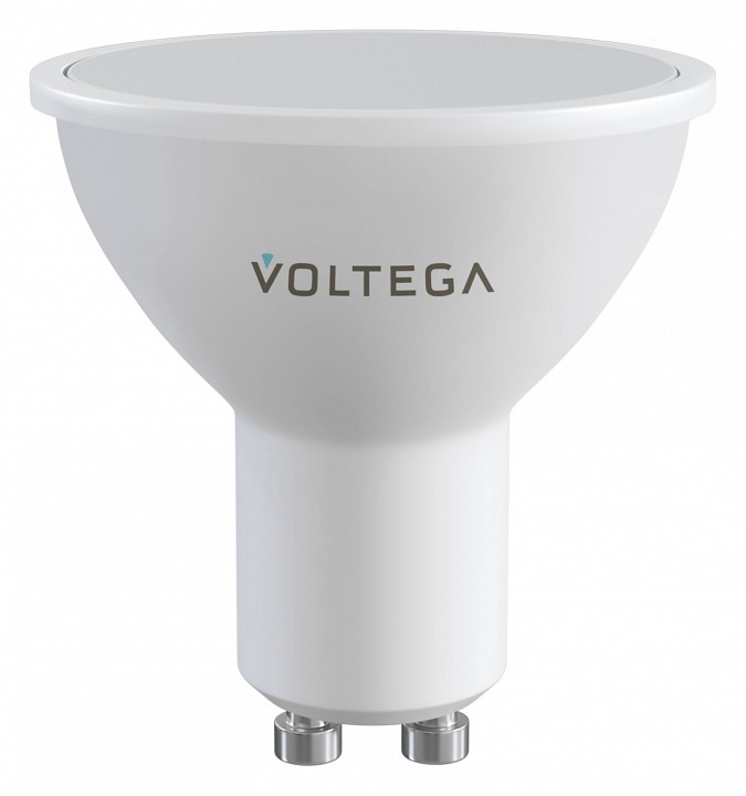 Купить Лампа светодиодная с управлением через Wi-Fi Voltega Wi-Fi bulbs GU10 5.5Вт 2700-6500K VG-MR16GU10RGB_cct-WIFI-5, 5W