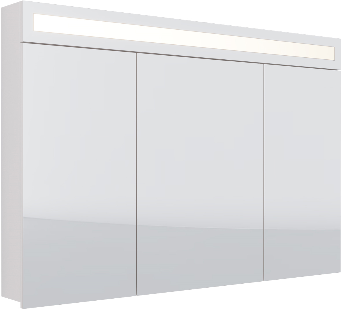 

Зеркало-шкаф Dreja Uni 120 белое