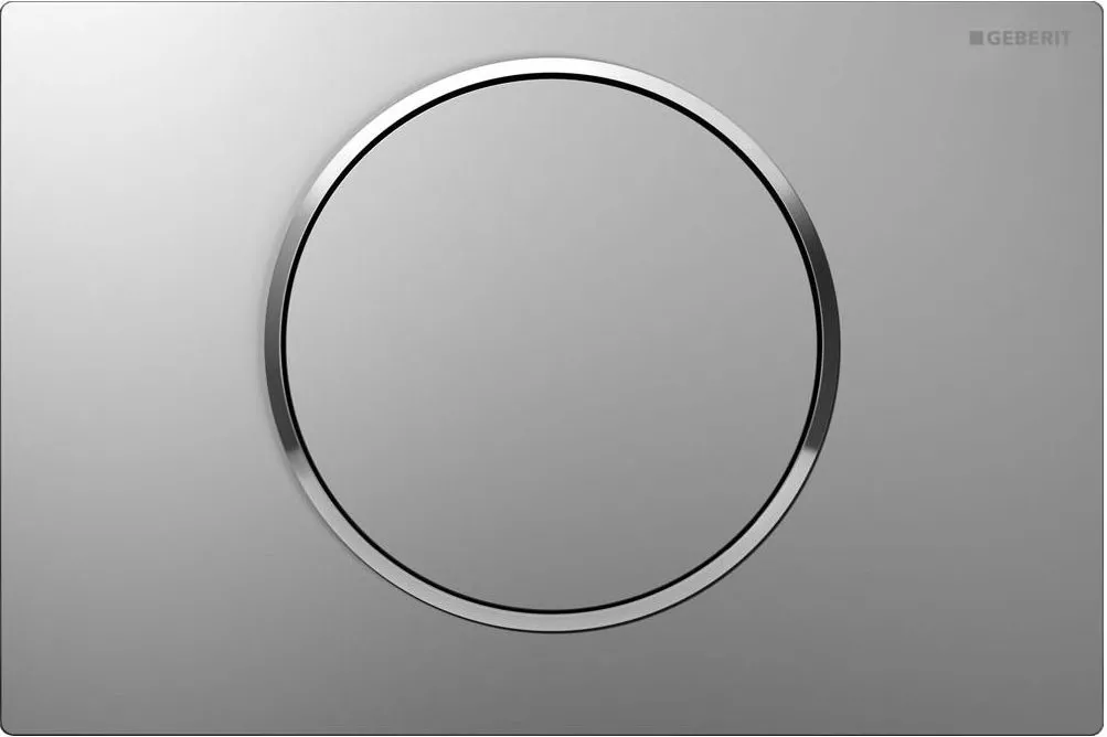

Кнопка смыва Geberit Sigma 10 115.758.KN.5 хром матовый / хром