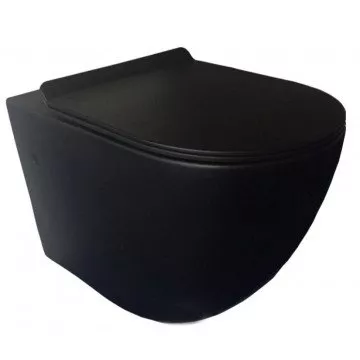 

Чаша для подвесного унитаза Simas Vignoni черный без сиденья
