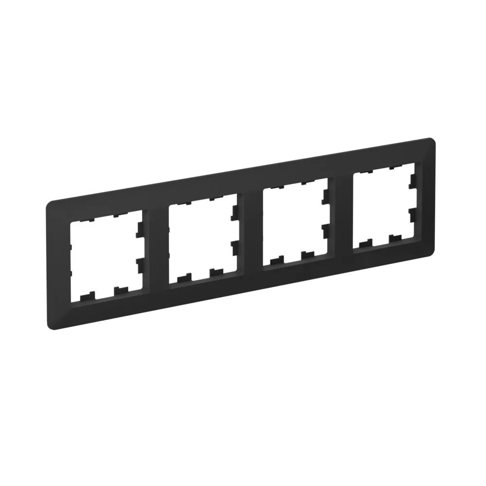 

Рамка 4-ая Systeme Electric AtlasDesign Air Карбон/дымчатый черный ATN221004