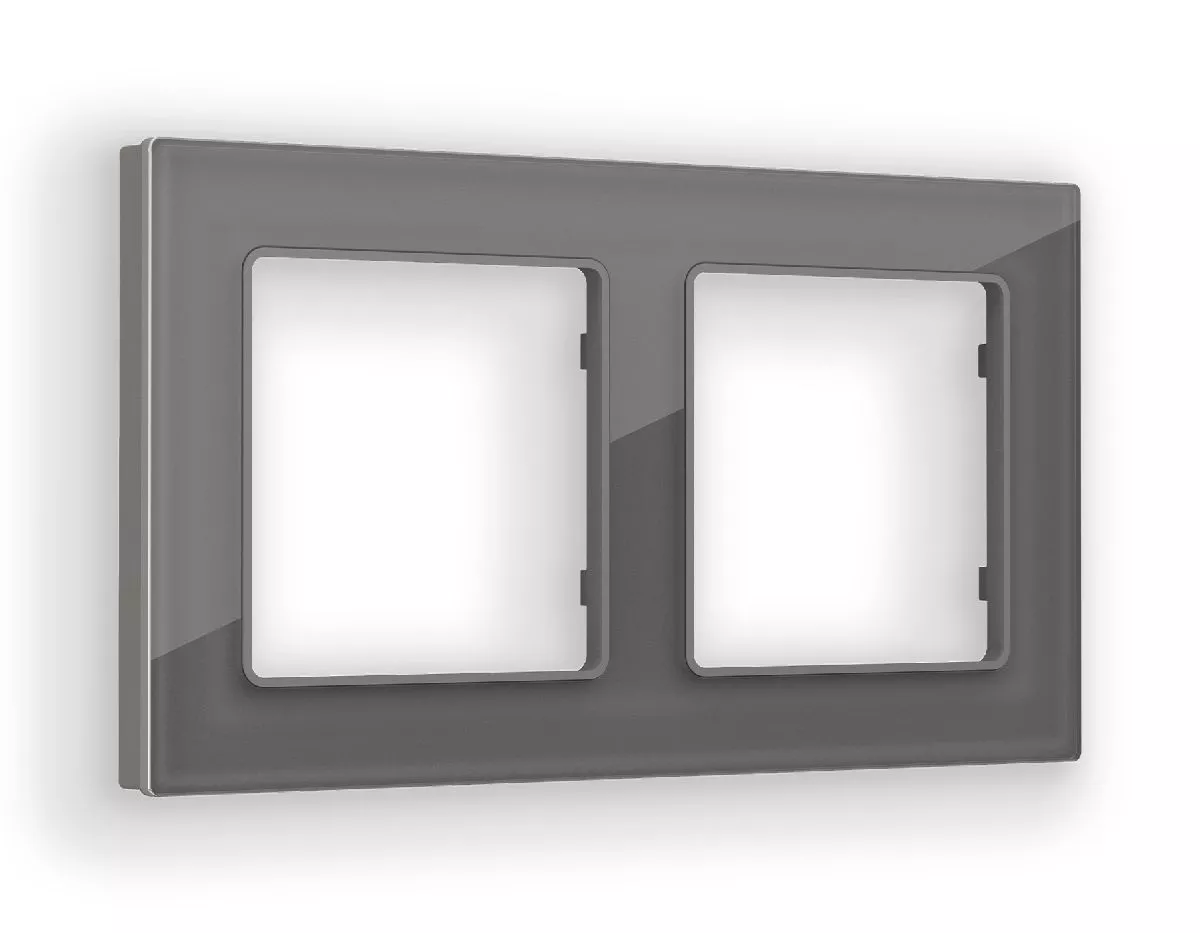 

Рамка двухместная Ambrella Volt Platos AF330652