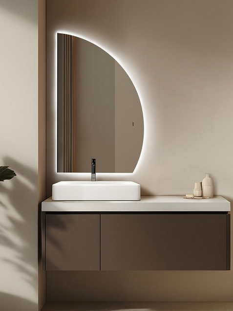 Зеркало Abber Teil AG6504SR 69х110 см с подсветкой 20900₽