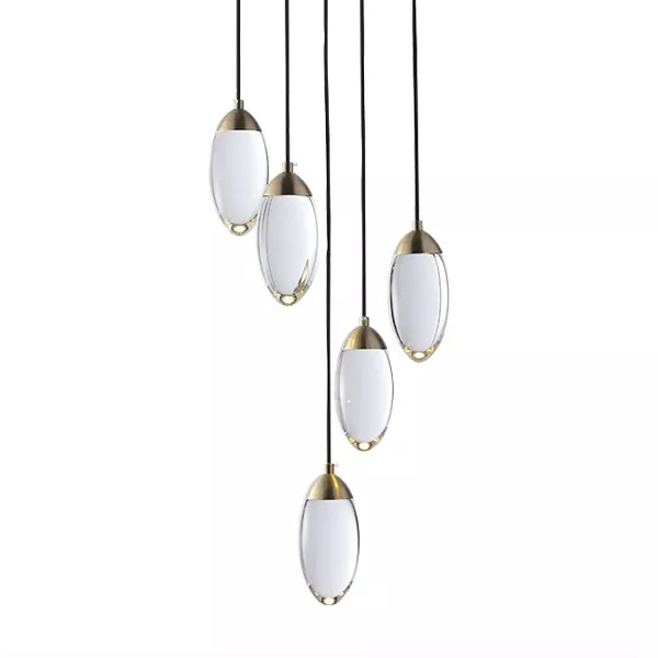 

Каскадная люстра DeLight Collection Celestial MT8848-5H brass