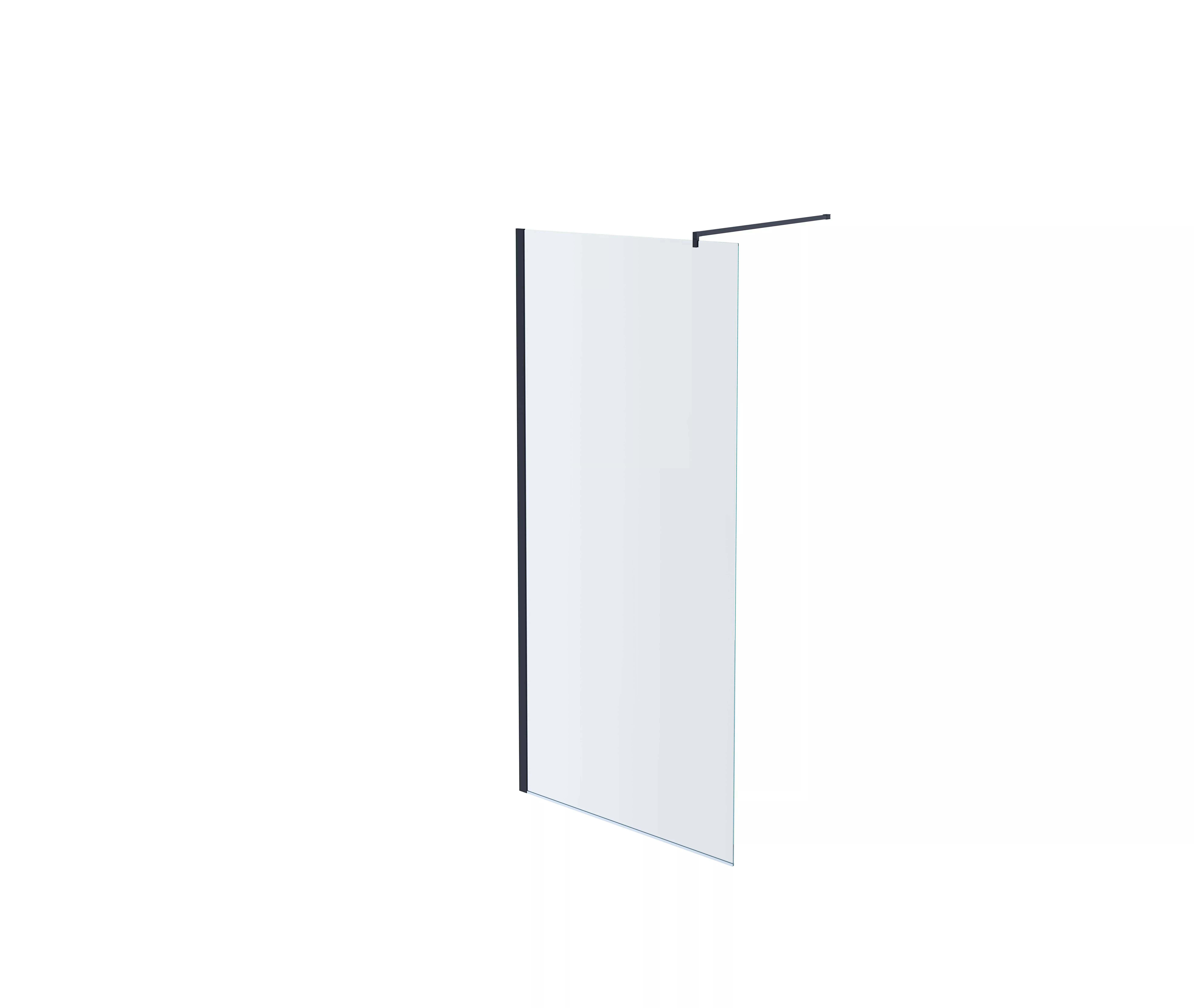 

Душевая перегородка AQUATEK AQ WIW 12020BL 120x200 см, черный матовый профиль