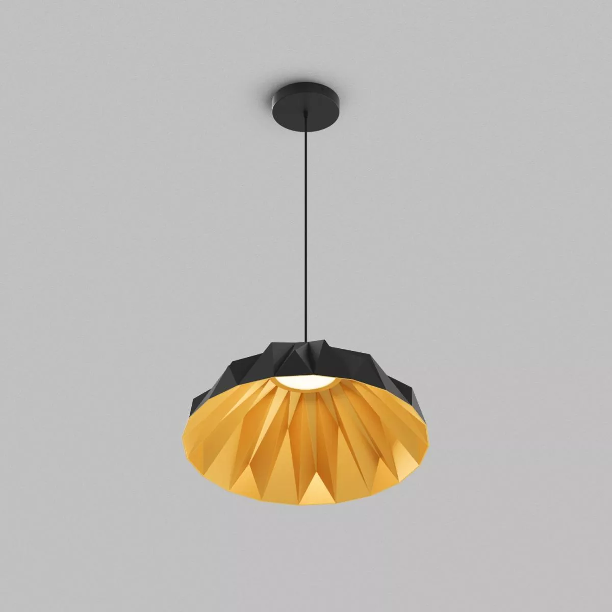 

Подвесной светильник Denkirs Origami DK6655-BK+SG