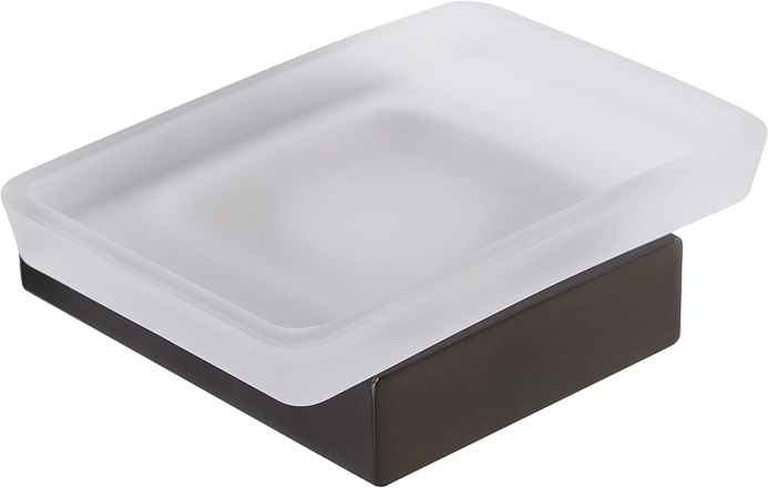 

Мыльница Cezares Slider SODS-GM оружейная сталь