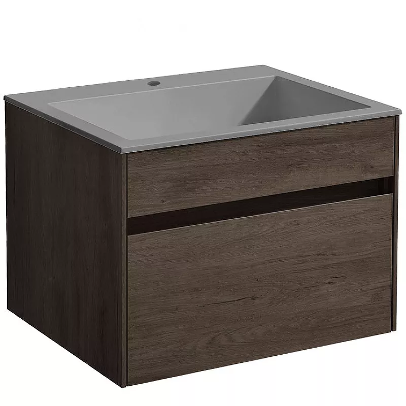 

Комплект мебели Vincea Chiara 60 темное дерево