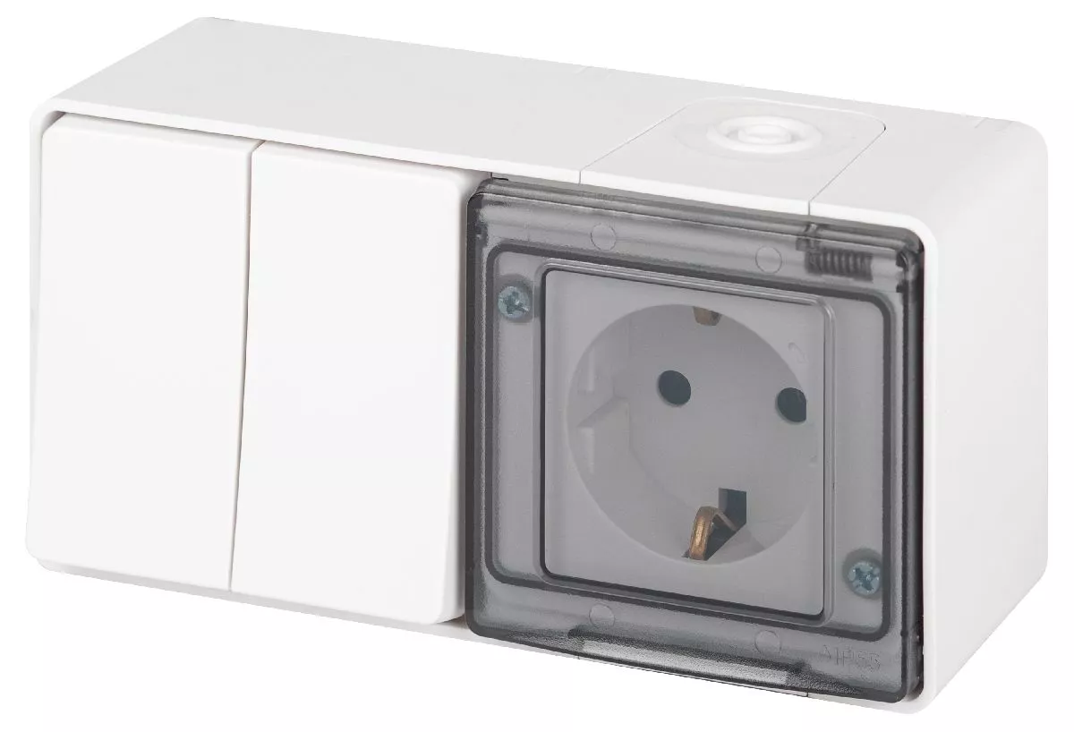 

Блок розетка с выключателем Эра 11-7502-01 Б0063270