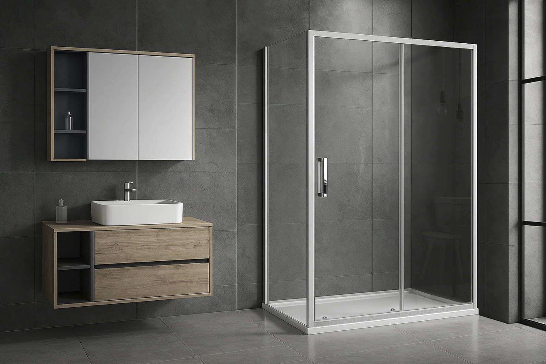 

Душевой уголок ACCORD RB 1165HPS-T-ST 165x100x200 (прозрачное)