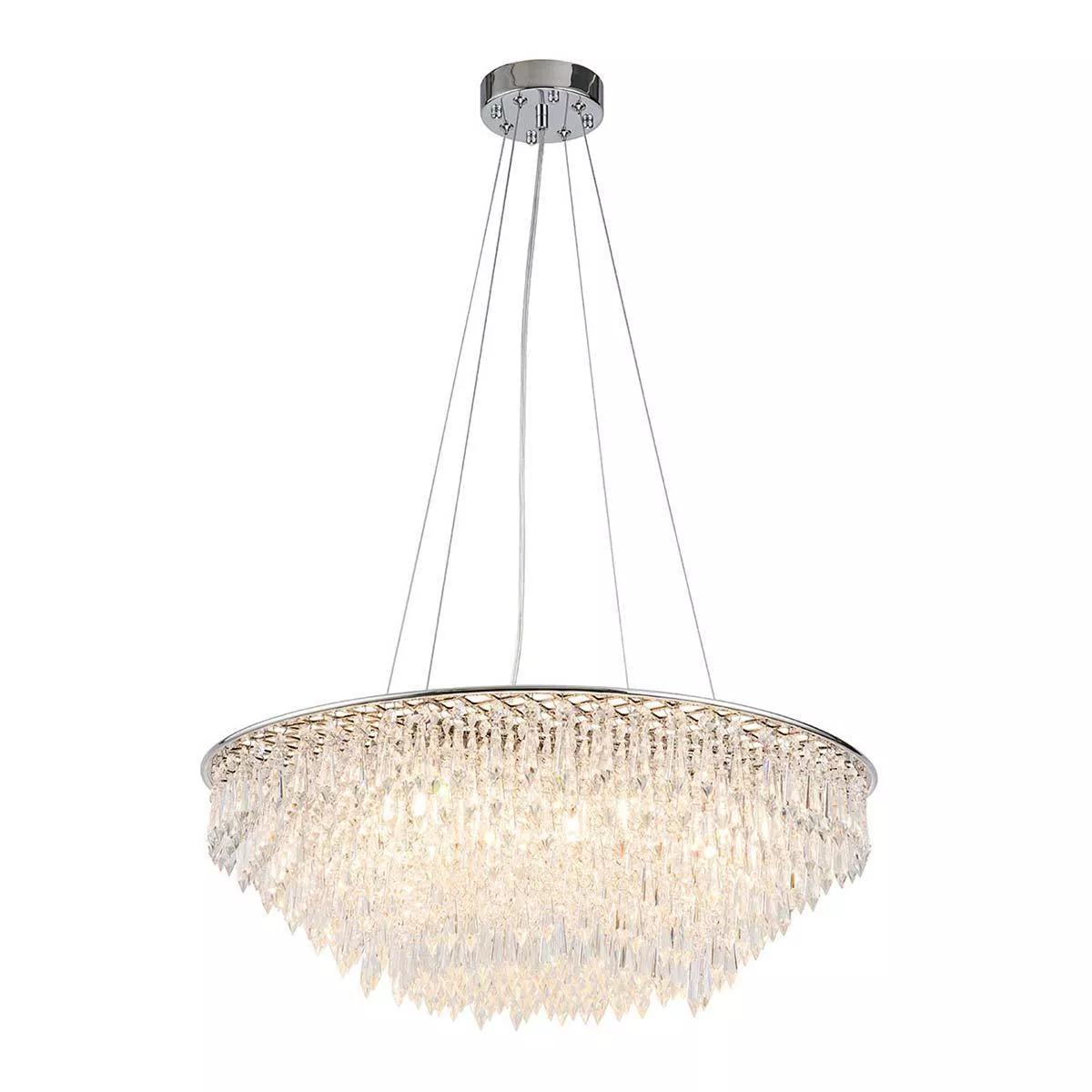 

Подвесная люстра Indigo INTRIGO 12028/8P Chrome V000368