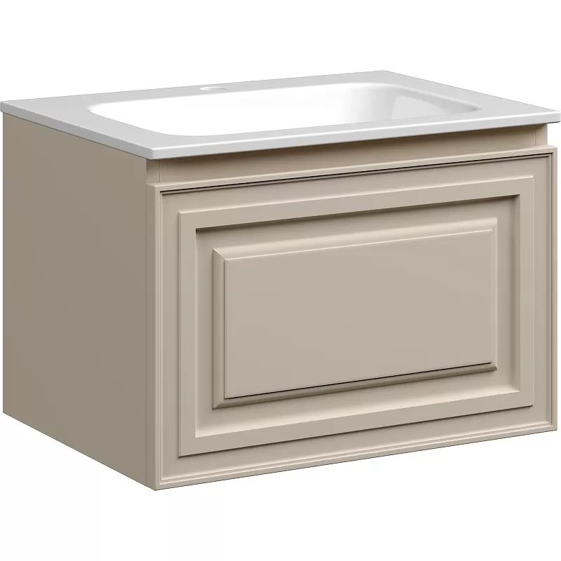 

Тумба под раковину без столешницы Sancos Very 60 beige soft