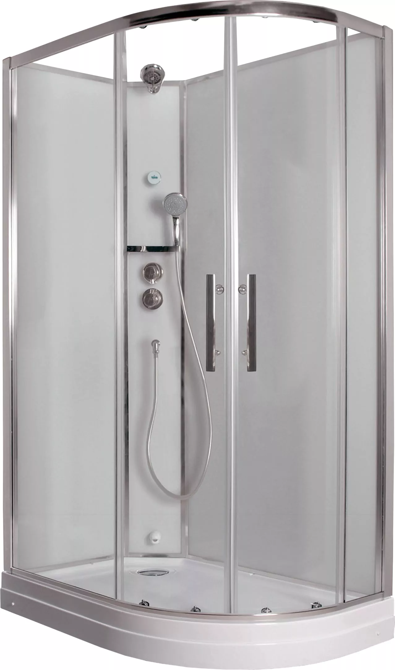 

Душевая кабина Timo Premium 120x80 левая хром, стекло прозрачное, без гидромассажа