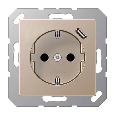 

Розетка 2K+З USB Typ C Jung A1520-18CCH