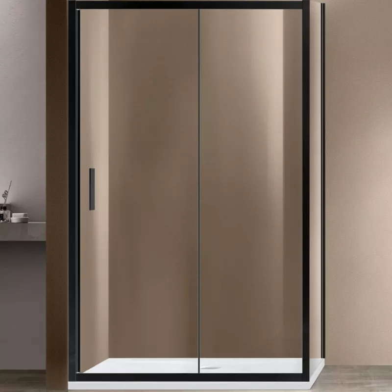 

Душевой уголок Vincea Garda 120х80 черный стекло прозрачное